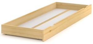 KLASA-NÁBYTEK.cz Zásuvka - úložný prostor pod postel - borovice ROZMĚR: (š x h x v): 97 x 69 x 19 cm - UP 97/19