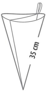 Zdobicí sáček dvojitý DELÍCIA 35 cm, elastický