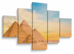 Obraz egyptských pyramid (125x70 cm)