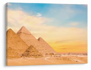 Obraz egyptských pyramid (70x50 cm)