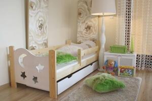 Dětská postel Seweryn 80x180cm s roštem (Barva dřeva: Olše)