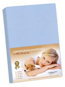 BELLATEX Jersey LUX Modrá 200x220 cm