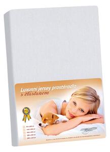 BELLATEX Jersey LUX Šedá 90x200 cm