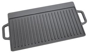 Cattara 13064 Grilovací plát s držadly Litina, 50 x 23 cm
