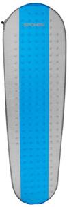 Spokey Air Mat Samonafukovací karimatka, 185x55x3 cm, R-Value 3, šedo-modrá