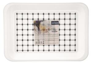 Orion Plastový tác 33 x 23 cm, bílá