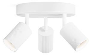 Wyatt LED bodové svítidlo 3×5W, na desce, AC 220–240, bílá