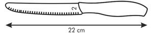 Nůž svačinový SONIC 12 cm, 6 ks