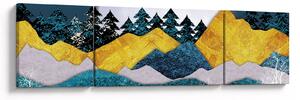 Obraz - Polární krajina (170x50 cm)