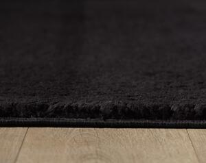 Ayyildiz Kusový koberec CATWALK 2600, Černá Rozměr koberce: 80 x 150 cm