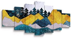 Obraz - Polární krajina (210x100 cm)