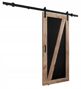 Posuvné dveře LOFT ADIO 3 craft + černý 70