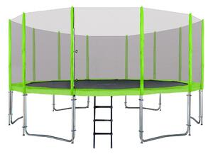 Zahradní trampolína SKY 487 cm zelená TRAMP.16FT.ZIE