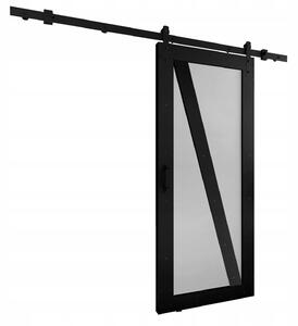 Posuvné dveře LOFT ADIO 4 černý + bílý 60