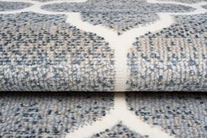 Makro Abra Kusový koberec MIA 4496B světle šedý krémový Rozměr: 140x200 cm