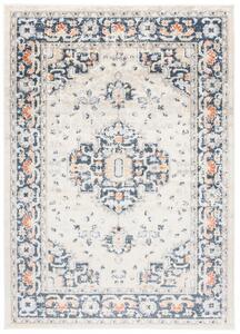 Makro Abra Kusový koberec MIA 5172A Klasický moderní krémový tmavě modrý Rozměr: 120x170 cm