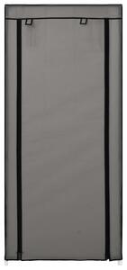 Botník s potahem - šedý | 58x28x106 cm