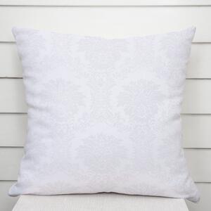 Biante Dekorační povlak na polštář Monako PM-122 Zámecký vzor bílý 30 x 50 cm
