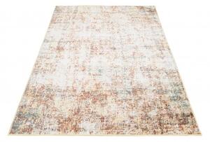 Makro Abra Kusový koberec MIA 5221C Moderní abstraktní krémový zlatý Rozměr: 120x170 cm