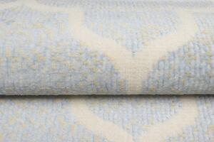 Makro Abra Kusový koberec MIA 4496B světle modrý krémový Rozměr: 200x300 cm