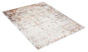 Makro Abra Kusový koberec MIA 5217A Abstraktní moderní krémový světle béžový Rozměr: 80x150 cm