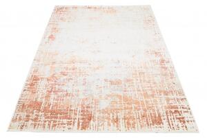 Makro Abra Kusový koberec MIA 5147A Moderní abstraktní krémový hnědý Rozměr: 80x150 cm