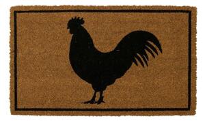 Kokosová rohožka s kohoutem Rooster - 75*45*2cm
