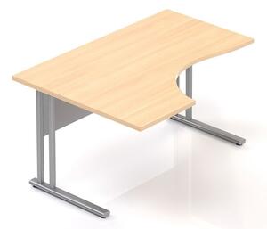 Rauman Kancelářský stůl Visio LUX K 136x70/100 cm levý Barva: Dub
