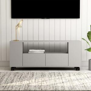 TV stolek Medina - dřevotříska - 120 x 35 x 43 cm | šedý