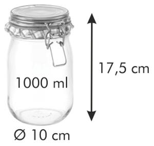 Zavařovací sklenice s klipem TESCOMA DELLA CASA 1000 ml