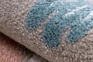 Dywany Luszczow Dětský kusový koberec FUN Sweety, jednorožec, duha béžová Rozměr koberce: 160 x 220 cm