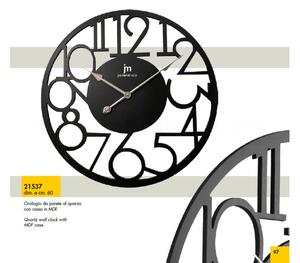 Lowell Italy Designové nástěnné hodiny 21537 Lowell 60cm