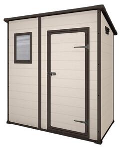 Plastový zahradní domek na náadí Keter Manor Pent 6x4 - 183,5 x 111 x 200,5 cm - béový