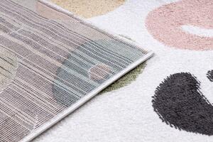 Makro Abra Dětský kusový koberec FUN krémový Rozměr: 120x170 cm