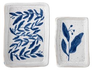 Keramický tácek Aurora Blue – set 2 ks