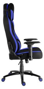 Herní židle RACING ZK-035 TEX XL černo-modrá