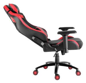 Herní židle RACING ZK-088 XL černo-červená