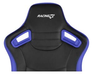 Herní židle RACING ZK-088 XL černo-modrá