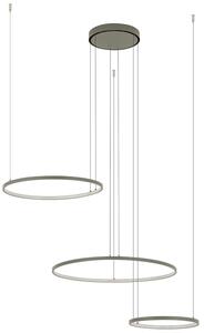 Nowodvorski Lighting Závěsné svítidlo na lanku 11398 CIRCOLO LED SILK OL 3000K (SH-60/45/30