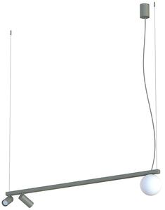 Nowodvorski Lighting Závěsné svítidlo na lanku 11471 FOURTY III ZWIS UMBRA GRAY