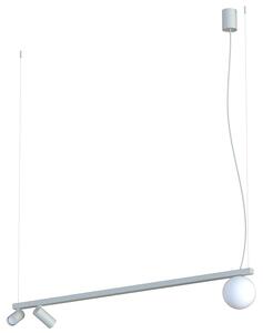 Nowodvorski Lighting Závěsné svítidlo na lanku 11450 FOURTY III ZWIS SILK GRAY