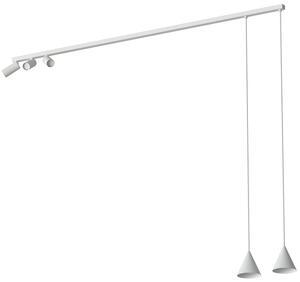 Nowodvorski Lighting Závěsné svítidlo na lanku 11446 FOURTY V ZWIS WHITE
