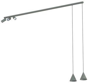 Nowodvorski Lighting Závěsné svítidlo na lanku 11472 FOURTY V ZWIS UMBRA GRAY