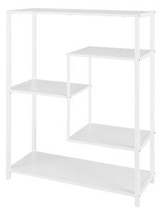 Livarno Home Regál se 4 přihrádkami, bílá (100393736)