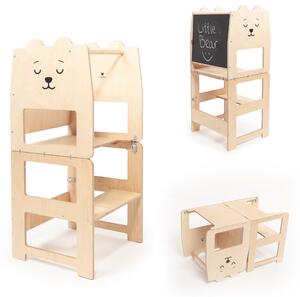 Multifunkční učící věž medvěd přírodní by Craffox