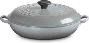 Le Creuset 25032305412463 Hrnec Gourmet nízký 30 cm, světle šedý