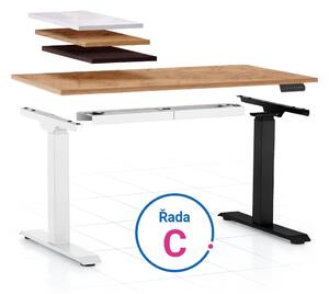 Výškově nastavitelný stůl OfficeTech C, konfigurátor