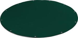 (600 g/m²) Kulatá plachta na nákladní auto/PVC plachta s 20mm oky (zelená RAL6005, 280 cm) Krycí plachta na bazén Krycí plachta na bazén Podloka pod bazén Ochranná plachta na bazén