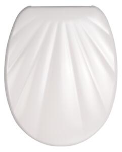 Ridder Shell WC sedátko, soft close, duroplast - bílá 45,3 × 37,2 cm, MK44205