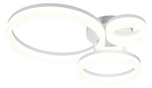 Trio Leuchten R63601331 SCOPE - Stropní LED bílé svítidlo 51 x 40,5cm, 32W, 4200lm, 4000K (Moderní stropní přisazený lustr v bílé barvě)